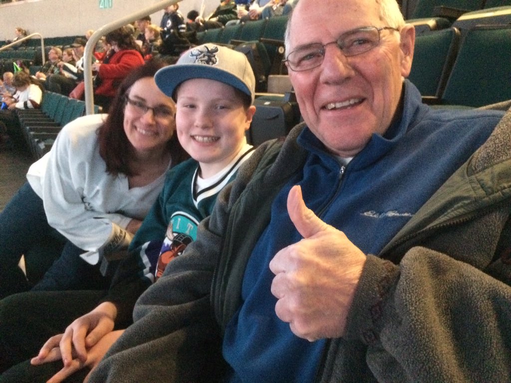 #GoMooseGo Celebrating Grandpa's Birthday, New Year's Eve and the Moose!!!