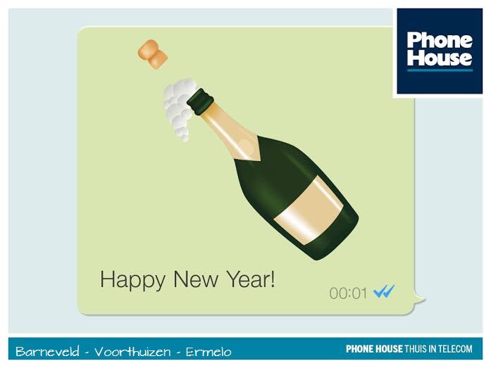 Wij wensen iedereen een gelukkig nieuwjaar. Bedankt voor alle klandizie in 2015. #2016 #barneveld #phonehouse