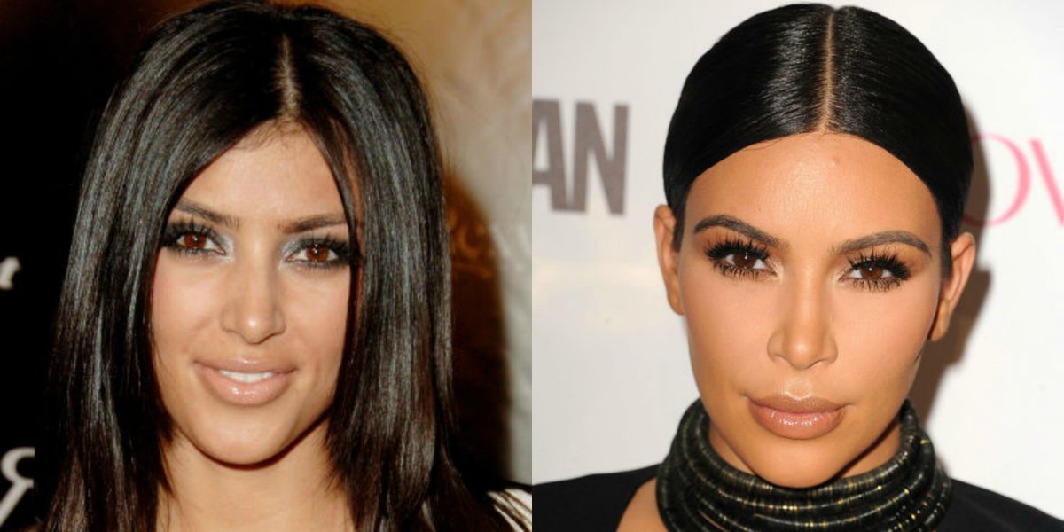 Kim Kardashian's complete beauty evolution:  ELLE Magazine (US 
