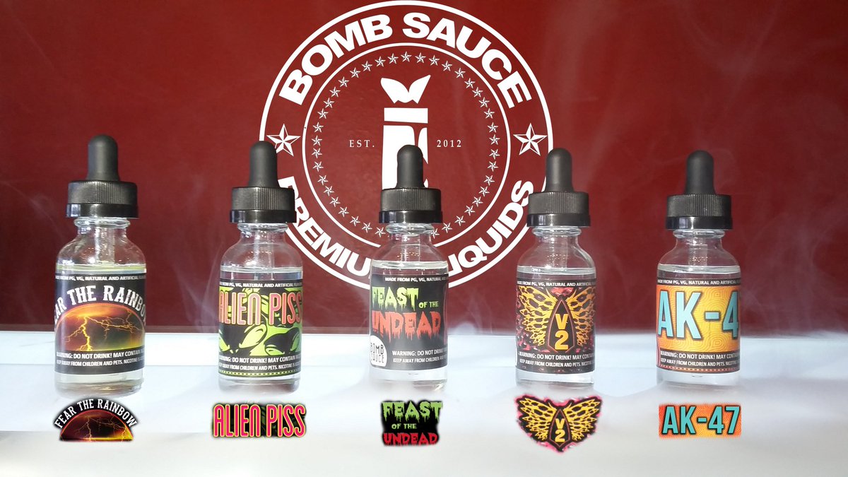 Come to the e-Spot Vape Shop and try our new line of juices!!