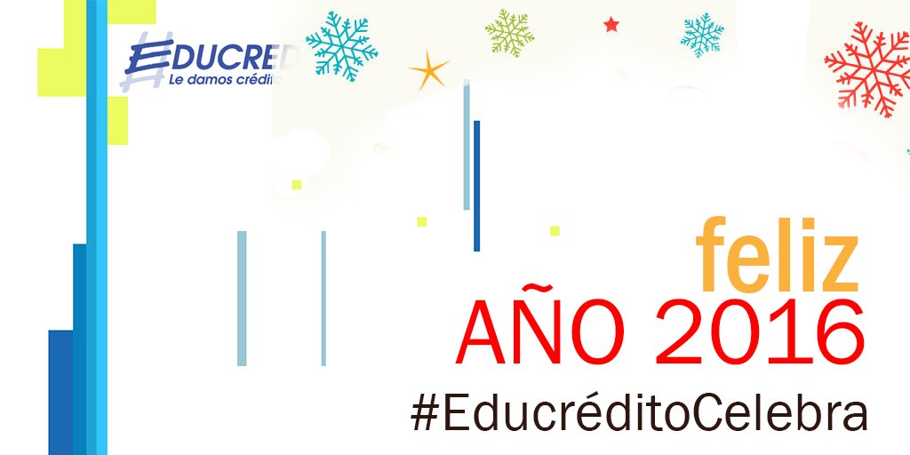 Educredito's tweet photo. #EducréditoCelebra un próximo año lleno de nuevas oportunidades, profesionales por formar y metas por alcanzar. https://t.co/HvuZQGCvXv