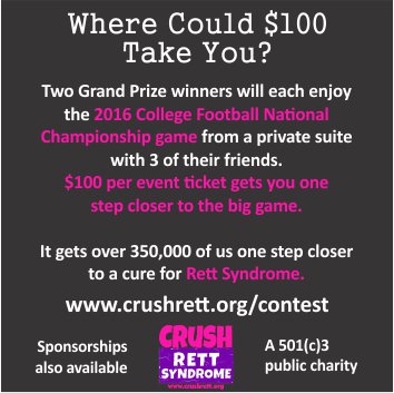 CrushRett's tweet photo. @ClemsonAlumni Congrats! Need tickets 2 the game? $100,4 tix,private suite,food,alcohol! https://t.co/Q07z3dfo8p https://t.co/PXDFfGTCfv
