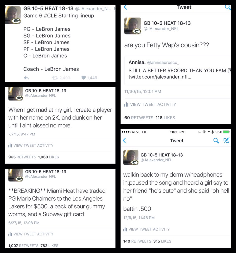ScriptsByJames's tweet photo. A few of my best😌 #Twitter2015 https://t.co/kkfH8jNY1p