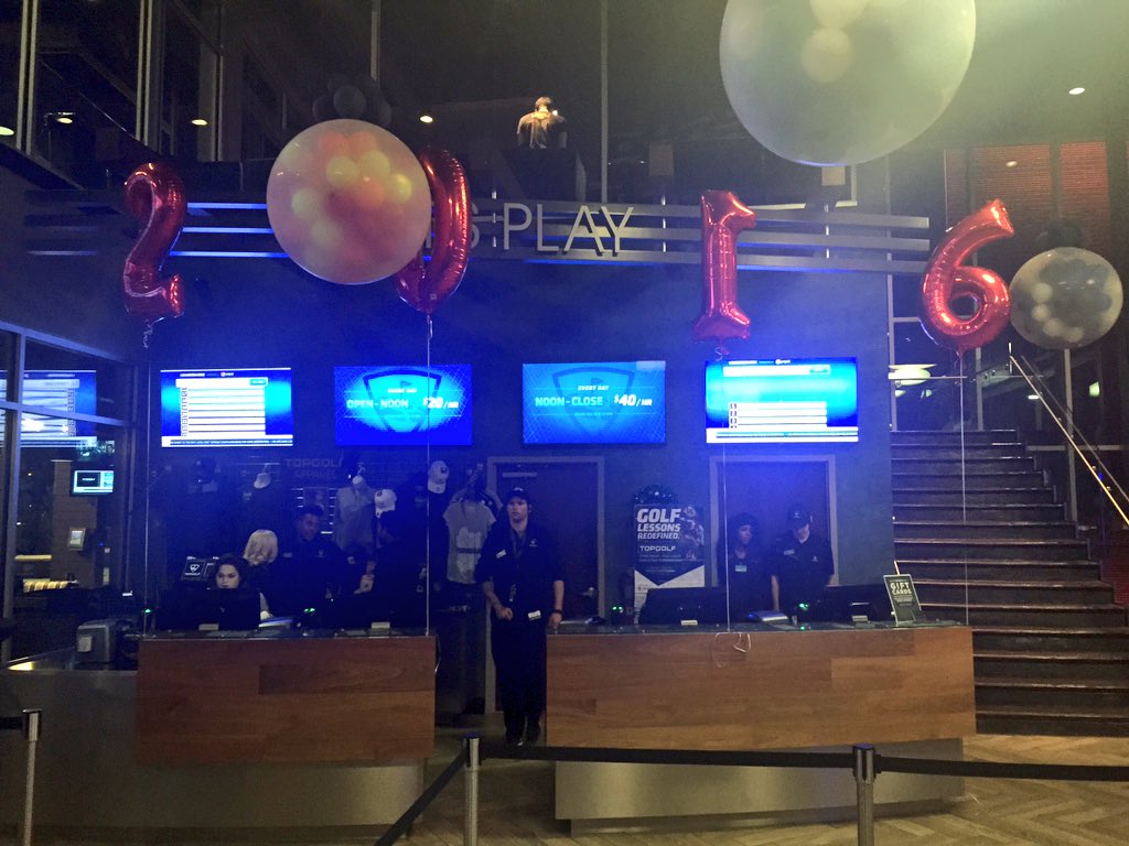 topgolfhouston's tweet photo. Who's ready to ring in 2016, #TheTopgolfWay?! #NYE2016 https://t.co/QcyYpGAGOI