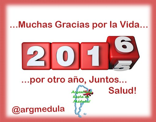 Por un nuevo año unidos #HastaLaMedula <a href="/saltamedula/">Hasta la Medula</a> <a href="/ctesmedula/">Hasta la Medula</a> <a href="/santafemedula/">Hasta La Medula</a> <a href="/misionesmedula/">Hasta La Medula</a> <a href="/amayalacarimi/">Adrii. Ayala Carimi</a>