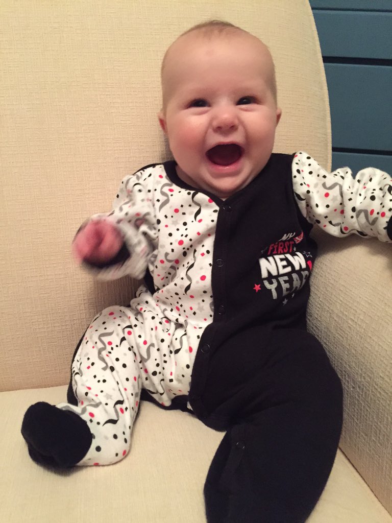 MrsJLowery's tweet photo. We're ready to party! #ringingin2016 #babysfirstnewyear #bestyearyet #thankyou2015forNate #partyanimal https://t.co/YlFRRpoDDC