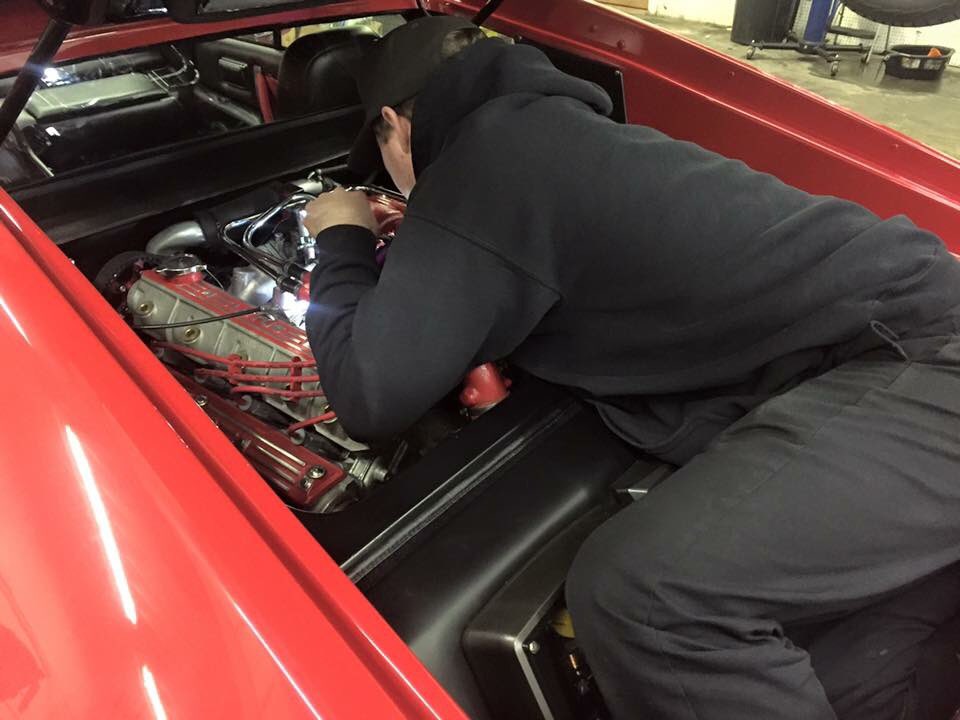 ElementAutoAK's tweet image. A 1984 Lotus is not the most comfortable car to work on, but we would not rather be doing anything else. #mechanic