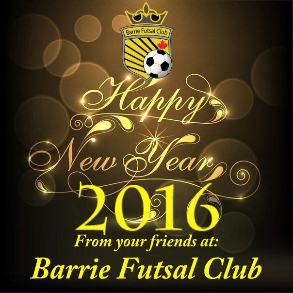 barriefutsal's tweet photo. We hope the new year brings you all success!
#phfl # #hdsa #osa #csa #futsalcanada #barrie #barriefutsal #2016 https://t.co/iAgkGQUQZ3