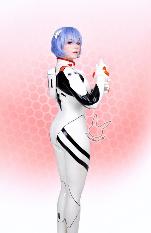 Maridah on Twitter "Rei Ayanami Cosplay Plugsuit by Andromeda Latex