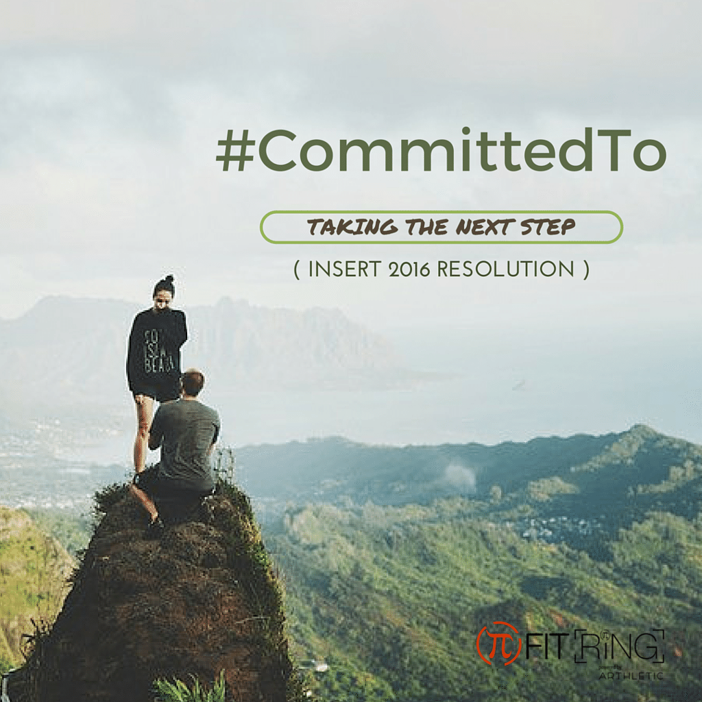 ArthleticBrand's tweet image. What’s your #2016Resolution?Post a 📷use #committedto [your 2016 resolution]! Top 5 with the most ❤️ win a Fit Ring!
