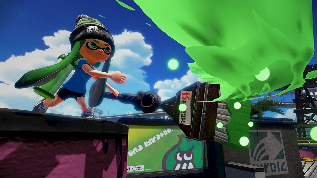Splatoon スプラトゥーン 突然だが 本日1月1日午後7時 新しいブキ ホクサイ ヒュー が追加される 新しい年に新しいブキで 塗り初め としゃれこんではいかがだろうか サブは スプラッシュボム スペシャルは スーパーショット だ