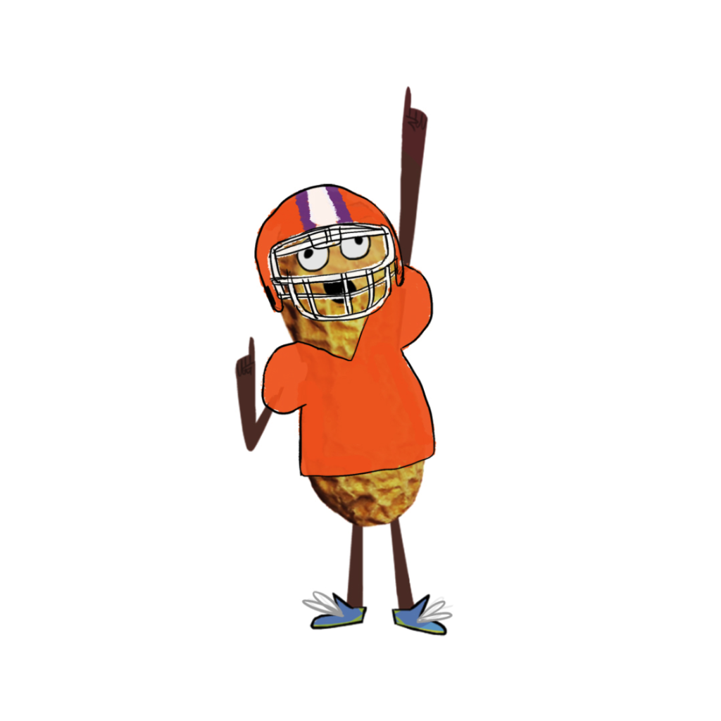 Peanut’s #Clemson #AllIn celebration dance for the win! #PickleandPeanut #CapitalOneOrangeBowl