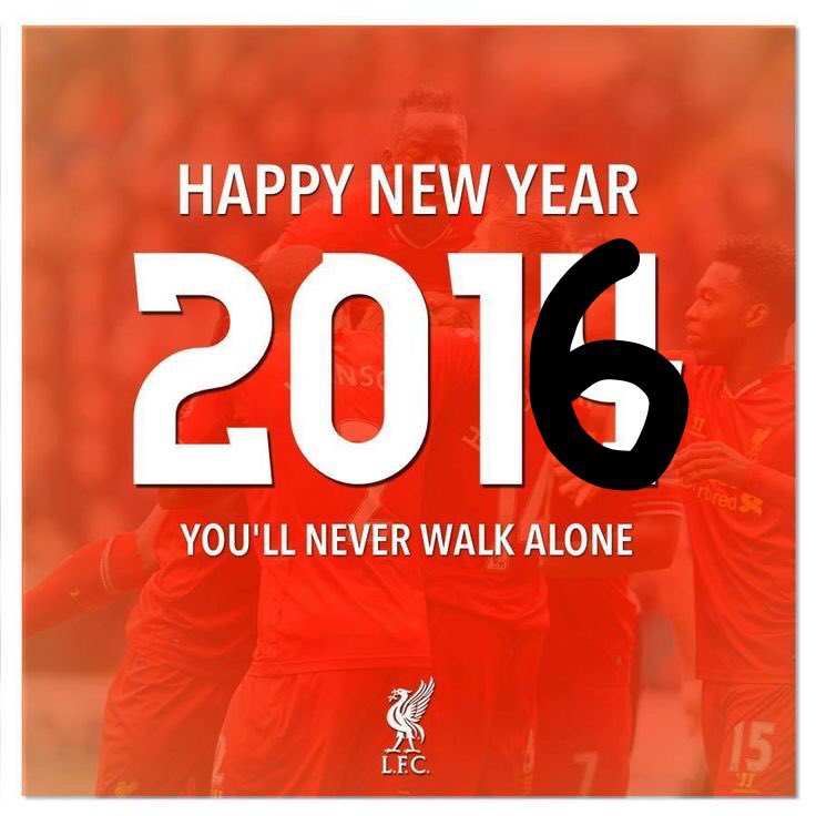 aat71f's tweet photo. Happy New Year #ynwa #2016 #HappyNewYear #NYE2016 #LFCFamily @LFC #titleisours https://t.co/tS5uZplW6H