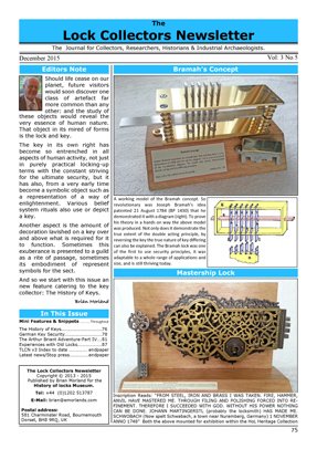 v3:5 Newsletter is in the post to subscribers-not yet a subscriber? email:TLCN@emorlands.com