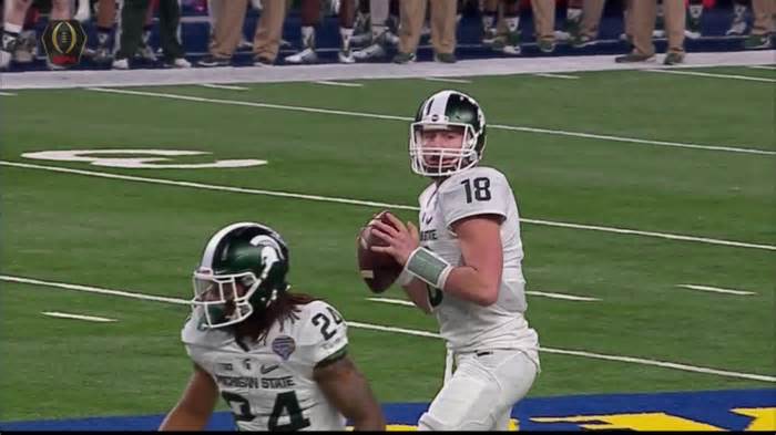 bnewsheadlines's tweet image. #ConnorCook, Cyrus Jones Picked Off a Connor Cook Pass at the Goal Line - bit.ly/1Ttqzr3