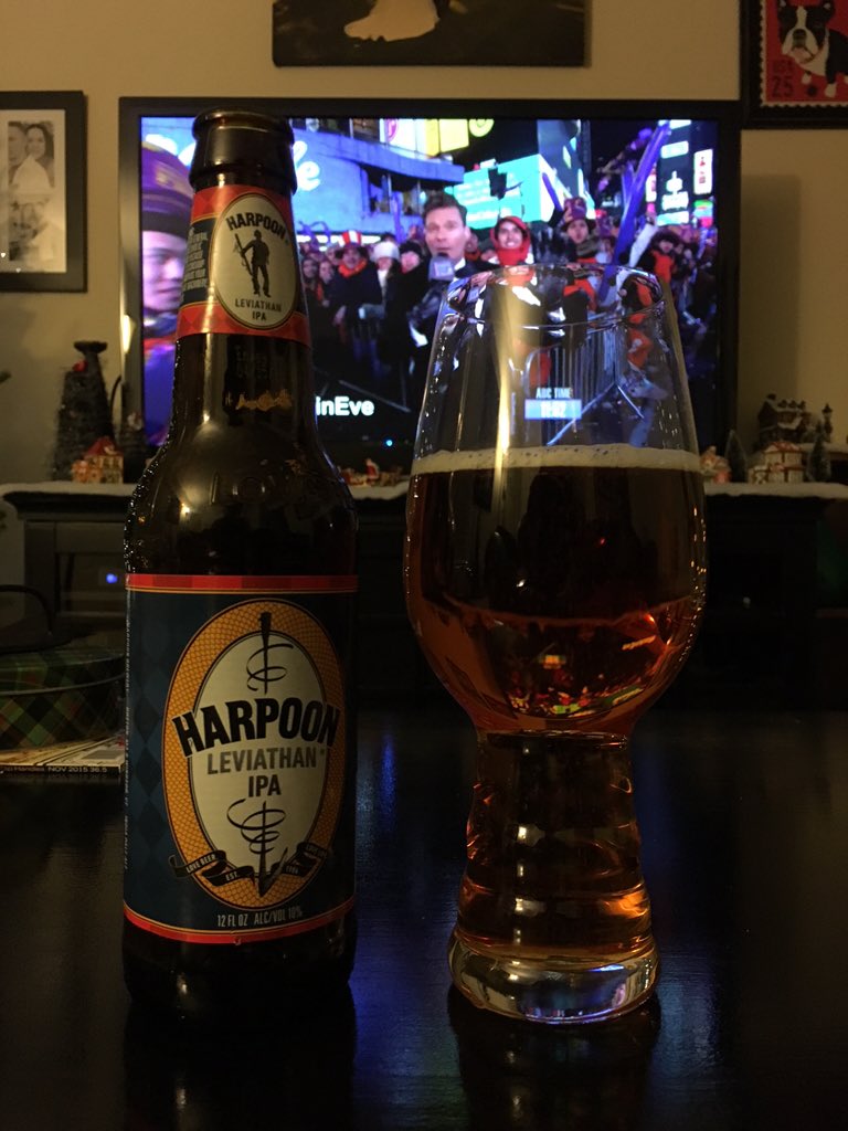 FollowthatBeer's tweet image. Levitating into #2016 w/ #Leviathan #IPA #Harpoon #HappyNewYear 
@harpoonbrewery