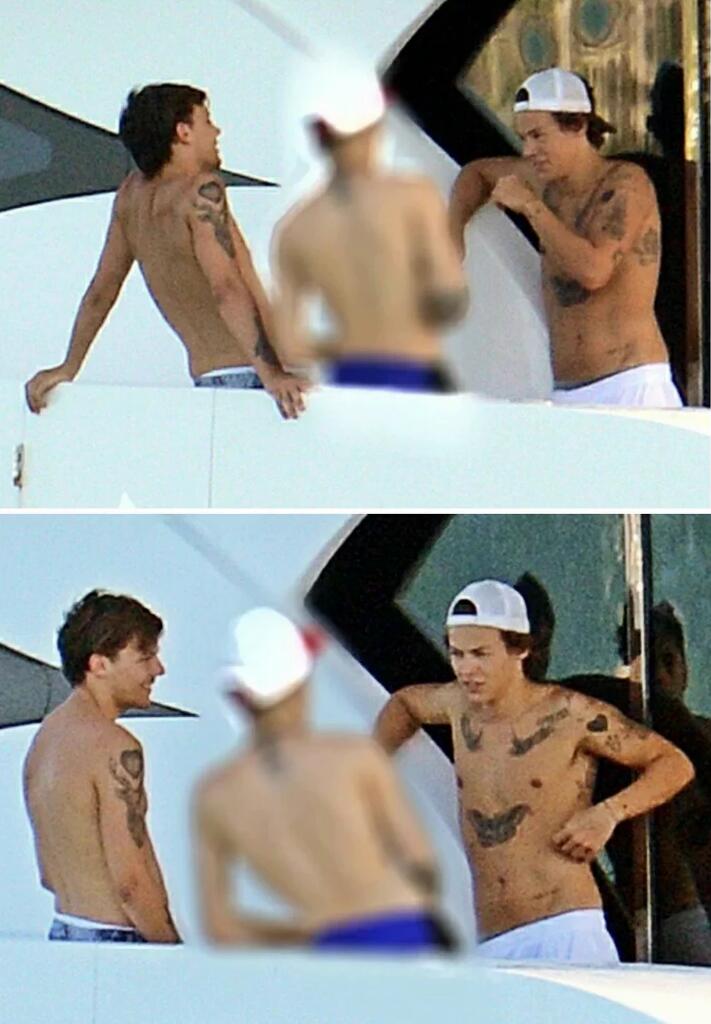 tinyfearlesslou's tweet photo. New pictures of Harry and Kendall on a Yacht. https://t.co/ZgR8g90jhj