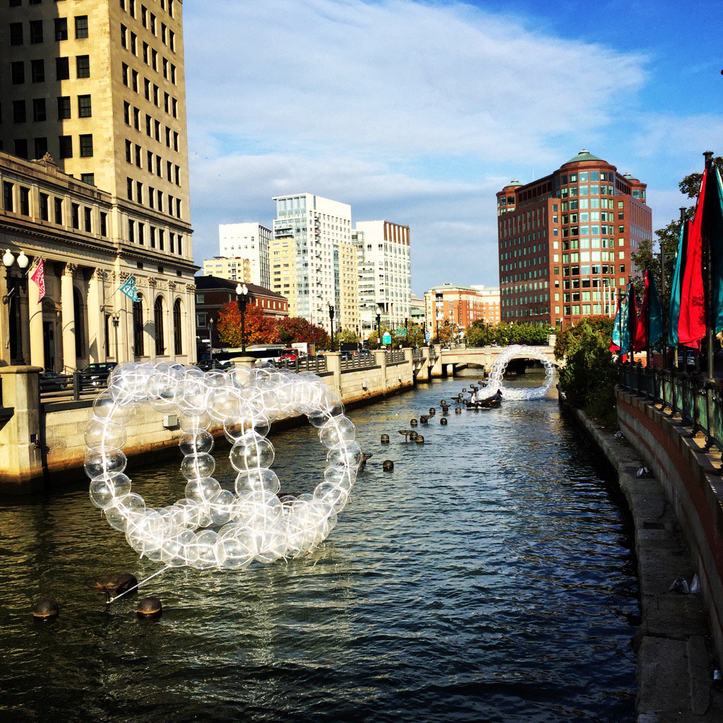 Bubble Art for the RISD Inauguration - for the places category in the #projophotocontest16