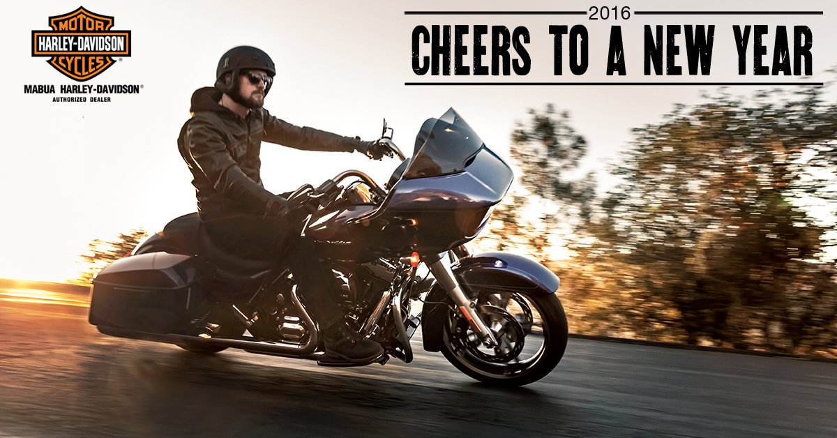 Happy New Year 2016 Bro &amp; Sis!
Cheers to A New Year!
#Mabua #HarleyDavidson #NewYear #NewYear2016 #Hope