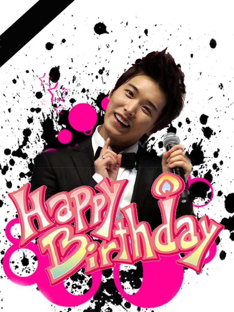 Happy Birthday Lee Sungmin. Comeback soon!  