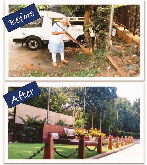 BhimBassi's tweet image. Change is inevitable.In DP, we constantly strive to change for better.
e.g. Swachh Bharat Mission - 
DP has done it: