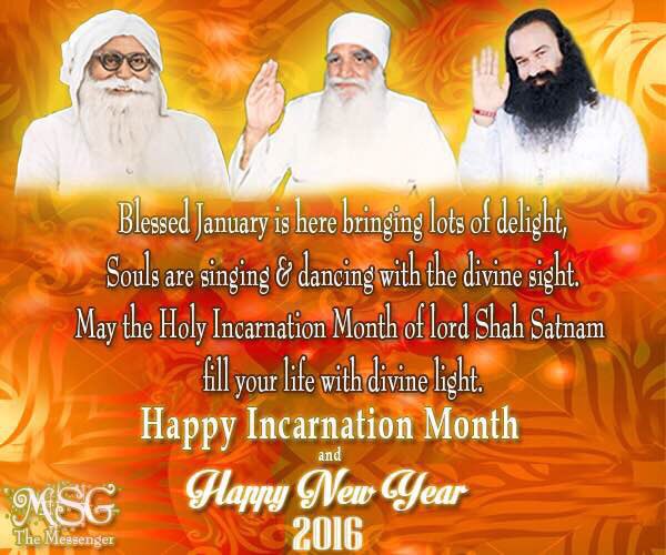 Gurmeetramrahim's tweet photo. May first ray of the sun bring happiness, prosperity &amp; good cheer! #HappyIncarnationMonthToMSG &amp; Happy New Year. https://t.co/gn37Go6vFt