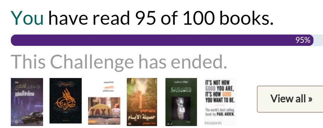 donwontcare's tweet photo. 2014 were 45 and 2015 became 95
So proud ๐ญ
That could be the best thing I did the last year
#readingchallenge2015 https://t.co/TLWeVH7PIm