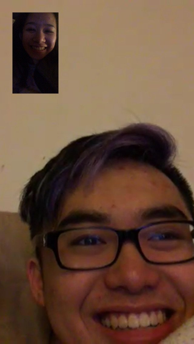 _TiFFJiANG's tweet photo. Happy new year from @minhvu725 purple hair and me!!! https://t.co/blk9fUpZCI