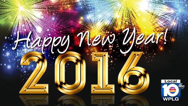 The entire @WPLGLocal10 family wishes you and your family a #HappyNewYear and an amazing 2016! https://t.co/GCYAqYCCY5