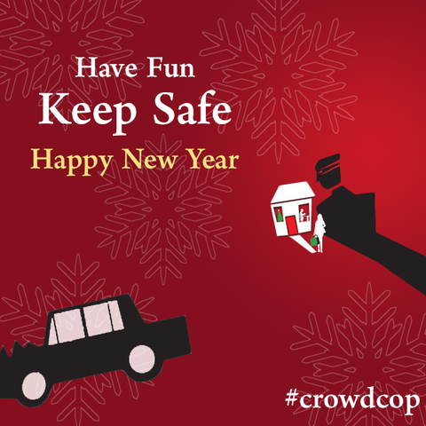 CrowdcopHQ's tweet photo. May this new year filled with new hope, new joy and new beginnings for you &amp; your family. Happy New Year! #Crowdcop https://t.co/3LkVhkWKPF