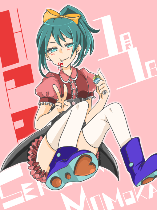 村井らいむさんがTwitterに投稿した芹沢モモカ(ゾンビランドサガ)のイラスト。