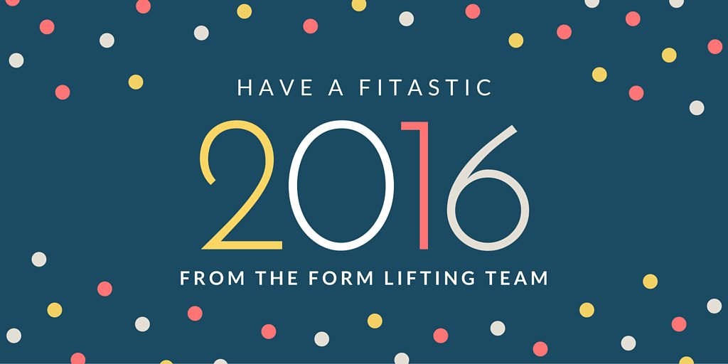 FormLifting's tweet image. Happy New Year to you and your family from our FORM team! #newyear #welcome2016 #formlifting #whatsyourhipdrive