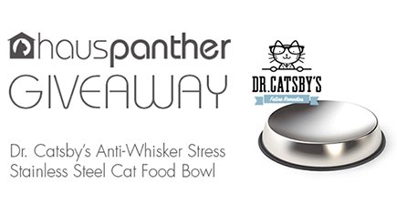 CaptainFeline's tweet image. Enter to Win the new Dr Catsby's Anti-Whisker Stress Cat Food Bowl! bit.ly/1RRXJDr