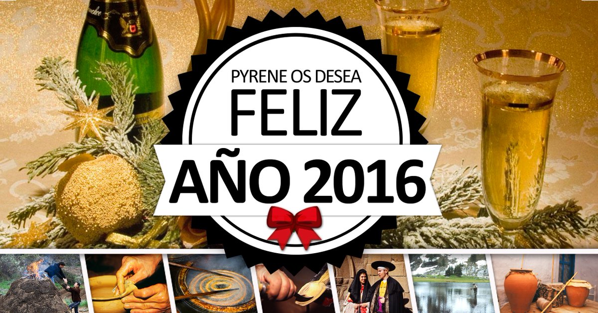 ¡Feliz Año #2016! ¡Y por todo lo que vendrá! #FelizAño