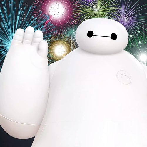 Baymax and I say, happy new year!