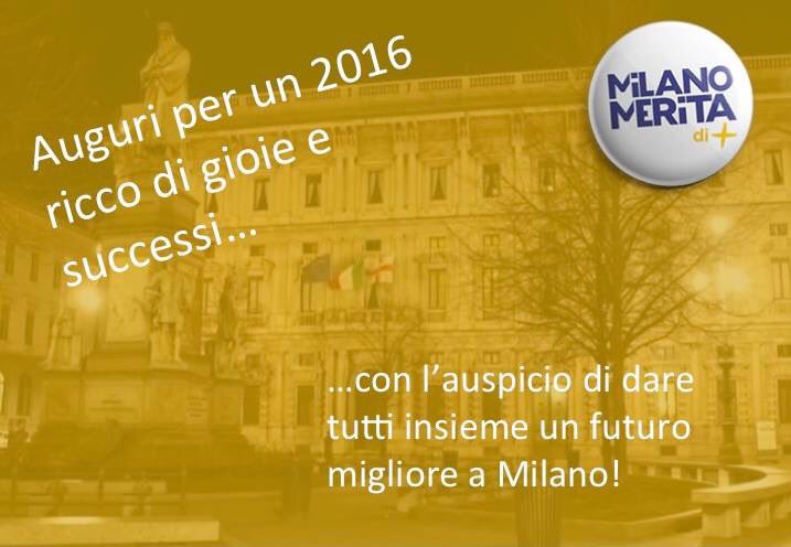 MilanoMerita's tweet photo. Che sia per noi tutti e per #Milano un anno da incorniciare! #Felice2016 #BuonAnno #Buon2016 https://t.co/fVurX5DWlU
