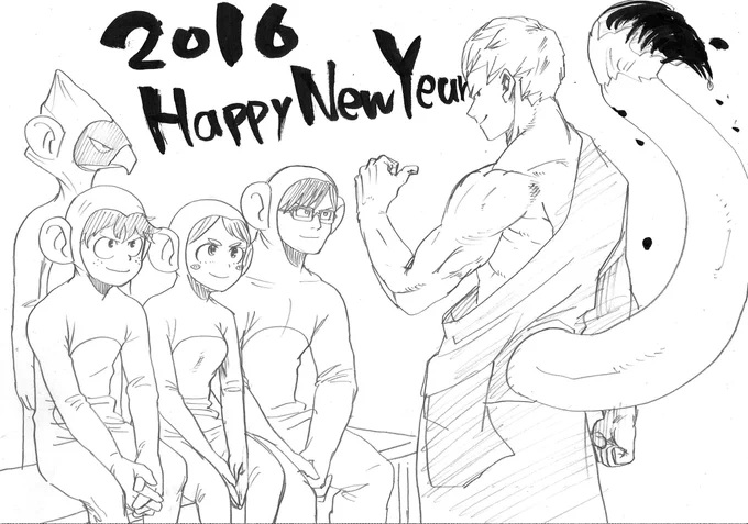 明けましておめでとうございます。今年も僕のヒーローアカデミア宜しくお願い申し上げます。 