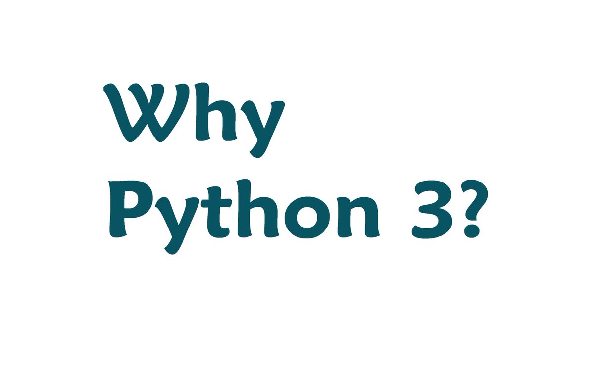 i_am_programer's tweet image. Why Python 3? Python 2 vs Python 3
codek.tv/6561 
#python #python2vspython3 #pythontutorial #python3