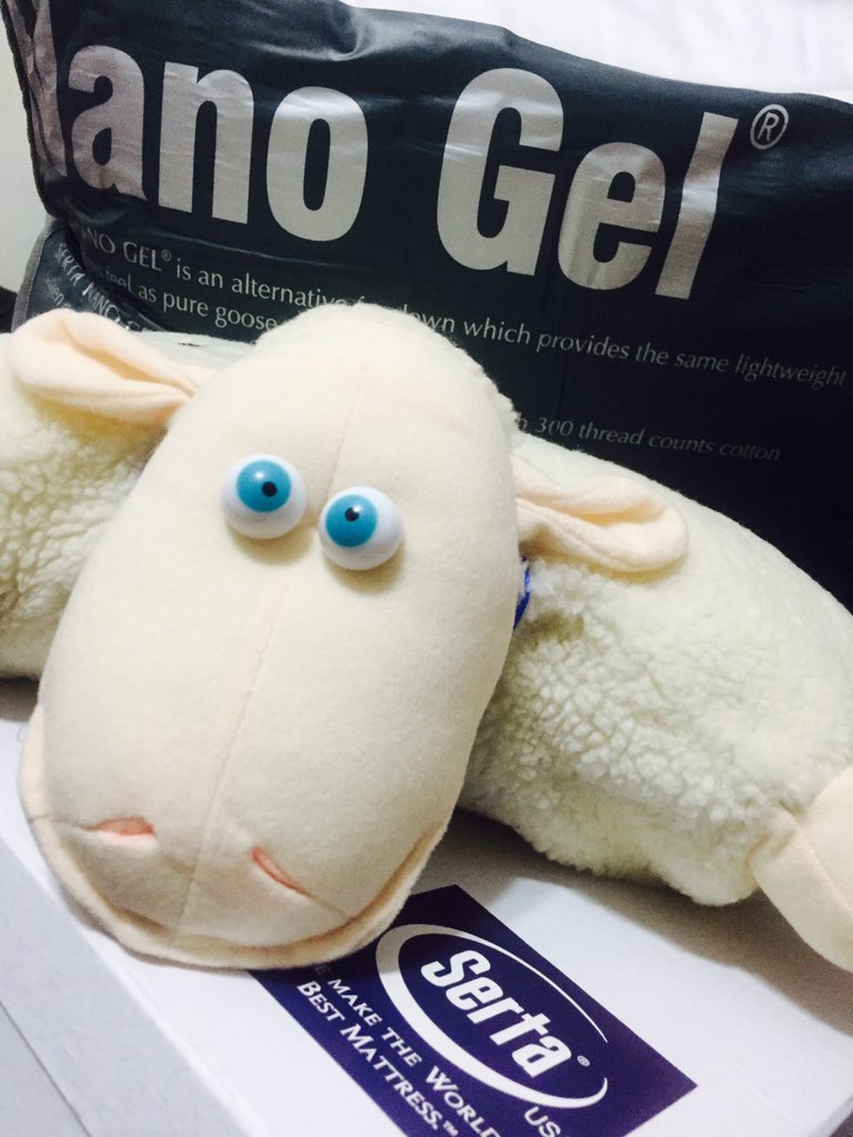 Pashatama's tweet photo. Kyaaa! Dapet bantal Nano Gel + boneka gemes ini dari @sertamattressID. Tidur makin nyenyak tiap malam! Ailaf! https://t.co/zaSFaOxjTa