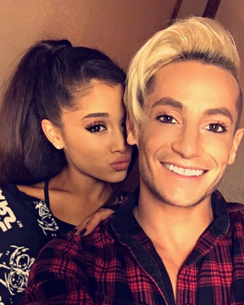 AGLatest's tweet photo. -PHOTO- Ariana and Frankie https://t.co/ug9b0kSPi0