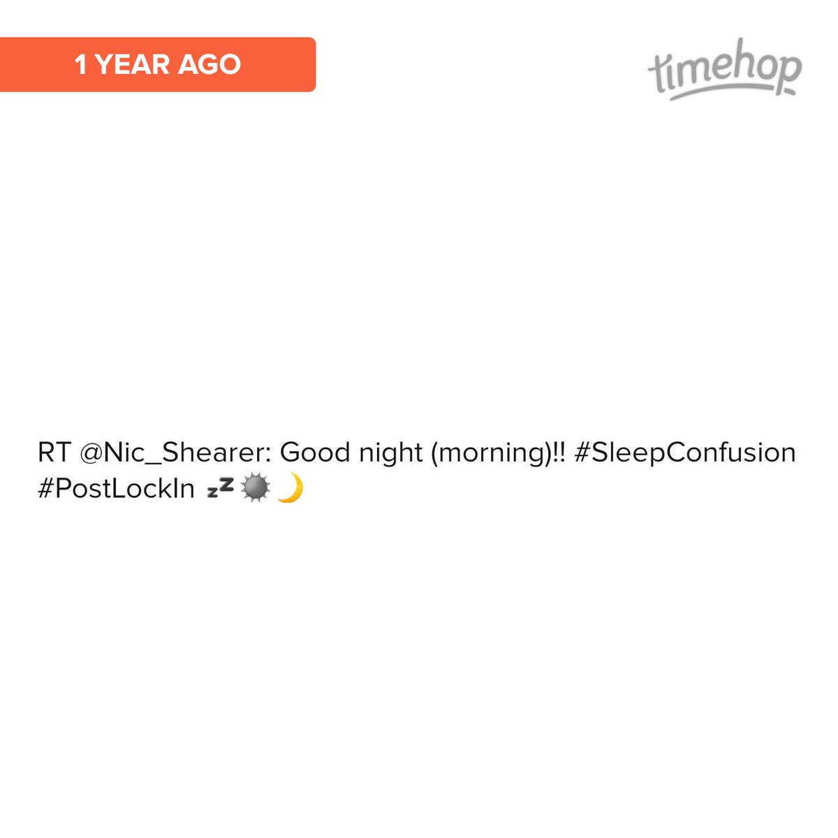 shearerd's tweet photo. Same!
#PostLockIn #SleepConfusion #HappyNewYear @Nic_Shearer https://t.co/eIXgT92yih