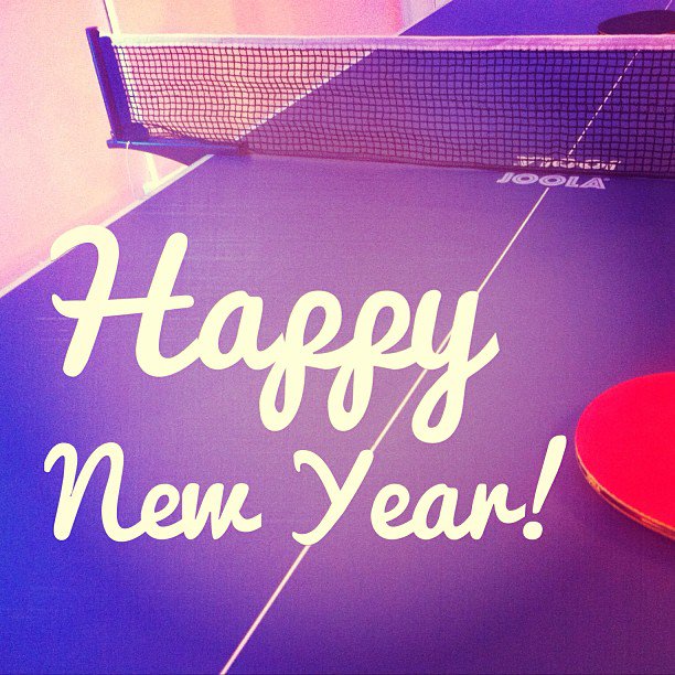 tabletennismac's tweet photo. Happy New Year everyone! #pingpong2016 https://t.co/yL6u0zCMB9