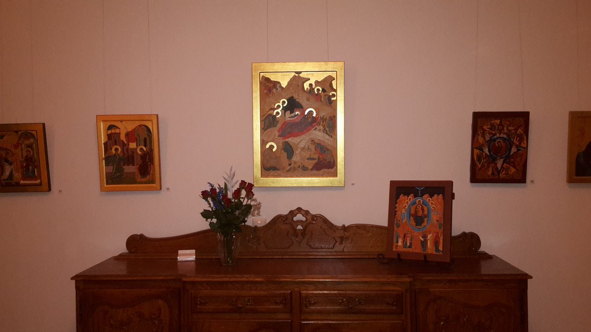 AuliTikkala's tweet photo. Yksi Suomen kauneimmista ikoninäyttelyistä Kangasalla Villa Armaassa. Esillä 130 ikonia, harvinaisuuksia https://t.co/PbjjVXaHcK