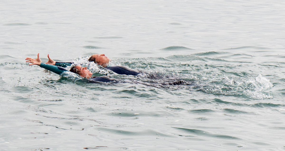 Nuestras campeonas del dúo de sincro <a href="/onacarbonell/">Ona Carbonell</a> y <a href="/gemmamengualciv/">gemma mengual civil</a> en una original exhibición hoy... ¡en el mar!
