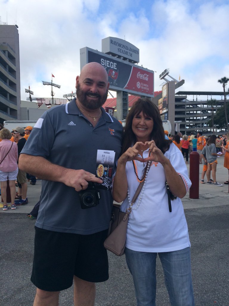 1of119's tweet photo. Congrats @paige1113 and Joe Wright-the first VOL fans we found looking for tix - #1of119 set 'me up in section 243! https://t.co/92rGOIkMxd