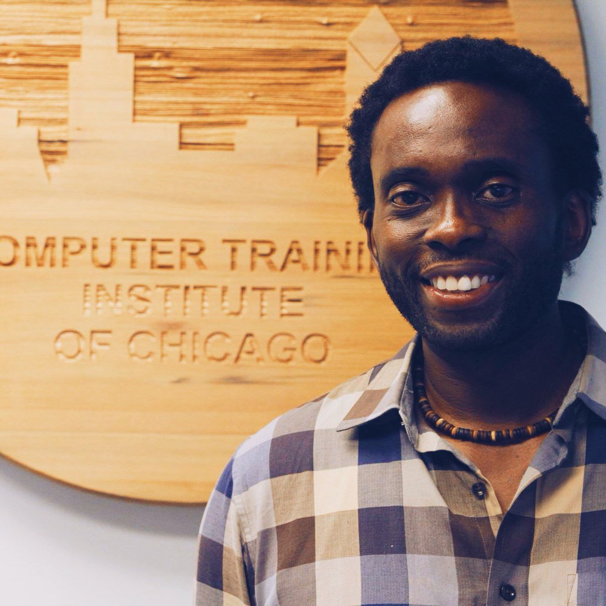 ImBlackInTech's tweet photo. Paul Johnson, Founder of @CTIChicago. They teach globally recognized, certification based programs. #FounderFeatures https://t.co/7xDUQRyTV6