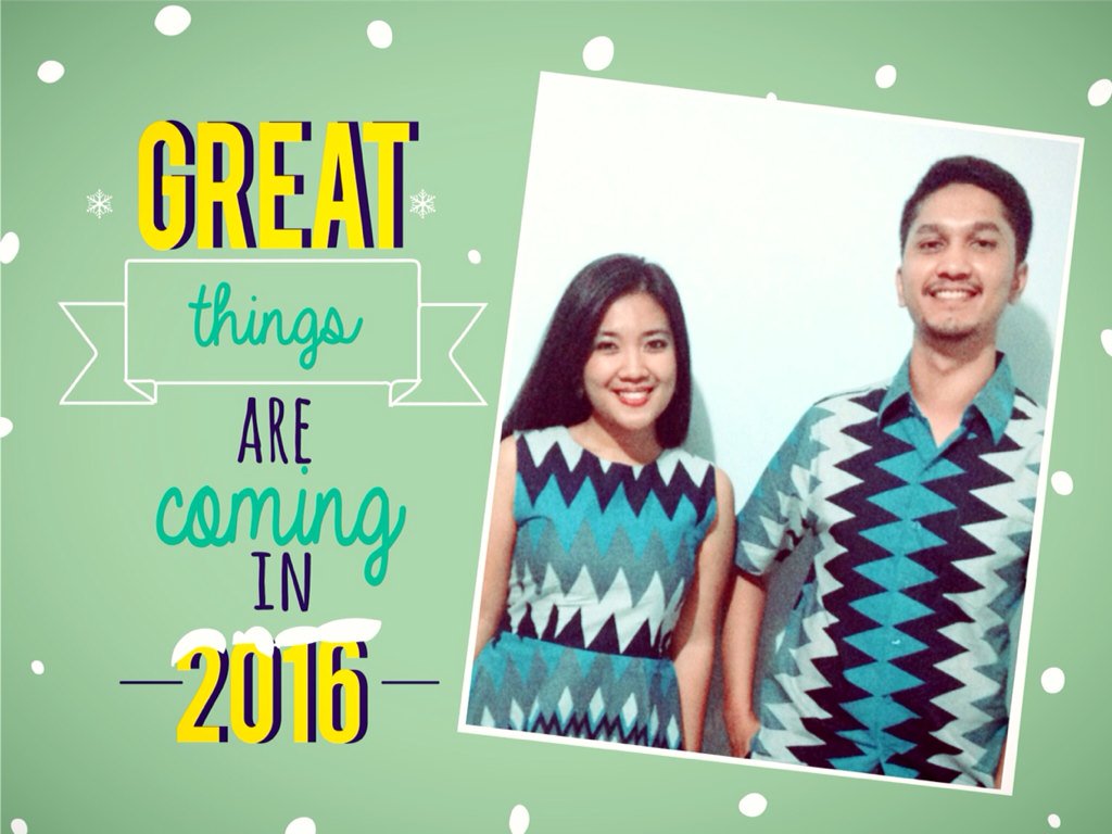 sarajeyn's tweet photo. Happy New Year 2016! Amazing things will happen this year. Have a greaaaaat year ahead! ❤️💍🙏 https://t.co/0T8ES51Dku