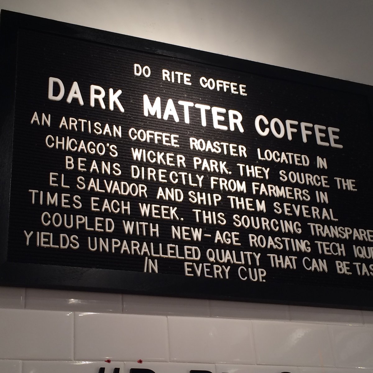 DoRiteDonuts's tweet photo. #NewYearsResolution2016: Drink local coffee. @DarkMatter2521 #chicagocoffee https://t.co/OOjLKBQQ21