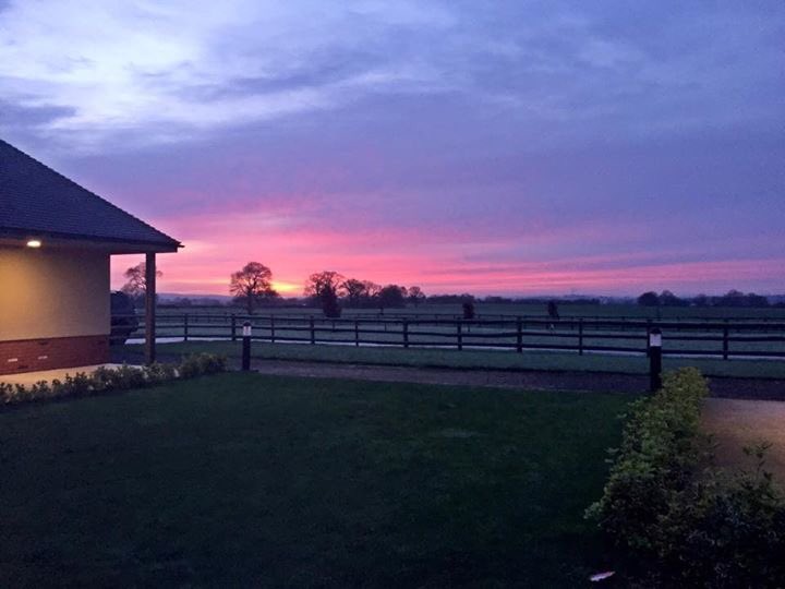 Gorgeous first 2016 morning over he yard today. The hard work starts now #competition #horses #equine #bringiton