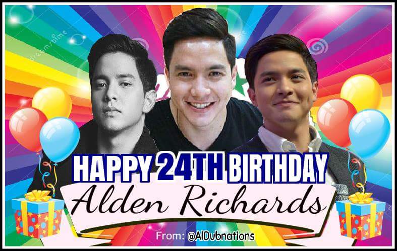 AlDubnations's tweet photo. HAPPY BIRTHDAY TO THE ONE AND ONLY ALDEN RICHARDS. MAHAL NA MAHAL KA NAMIN! @aldenrichards02

#ALDUBHappyBAEdayALDEN https://t.co/clTNqP6u1e